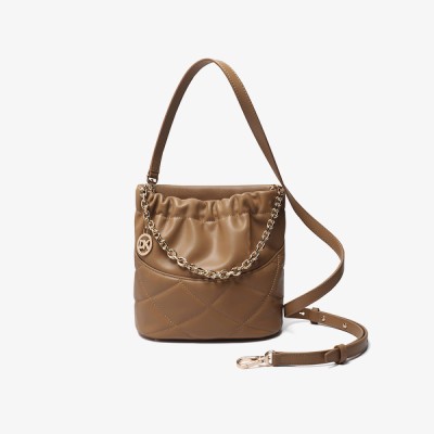 Cowhide bag commuter shoulder crossbody bag women